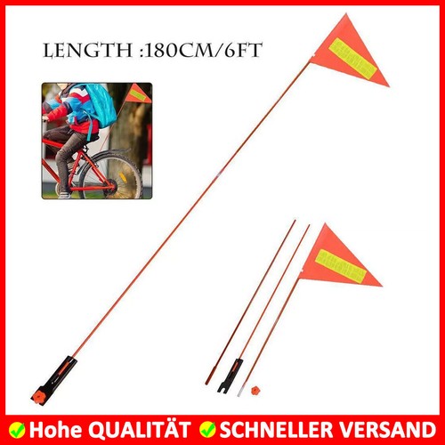 3pcs set 180cm fahrradfahne - 180cm,