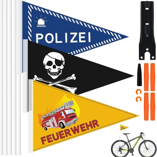 Kinder fahrradwimpel nylon - kinder,