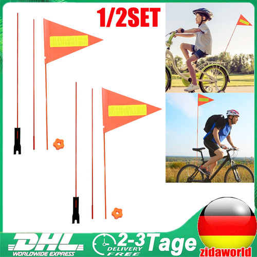 Sets 180cm fahrradfahne - 2,